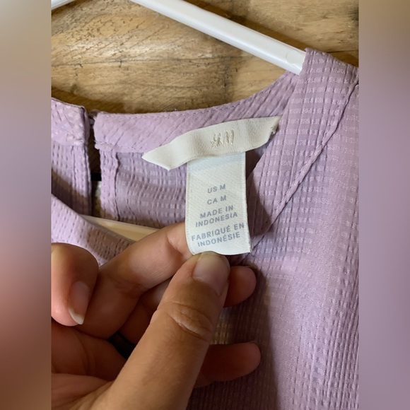 Purple H&M shirt - Picture 3 of 11